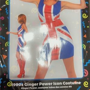 Ginger Spice Costume